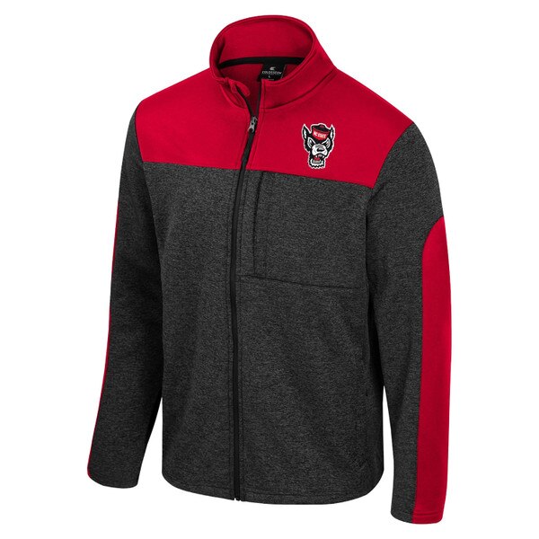 Black/Red Men's Full Zip Jacket - W